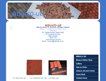 Tablet Screenshot of minaco-uk.com